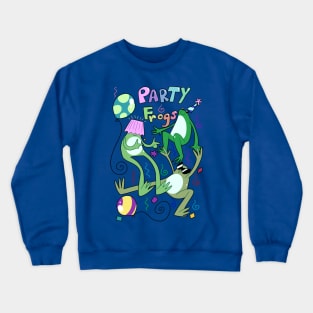 Party Frogs Crewneck Sweatshirt